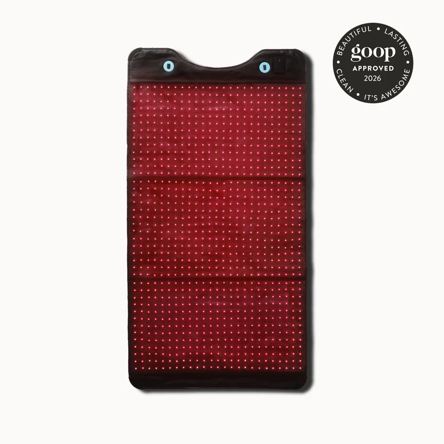 The HigherDOSE Full Body Red Light Mat.