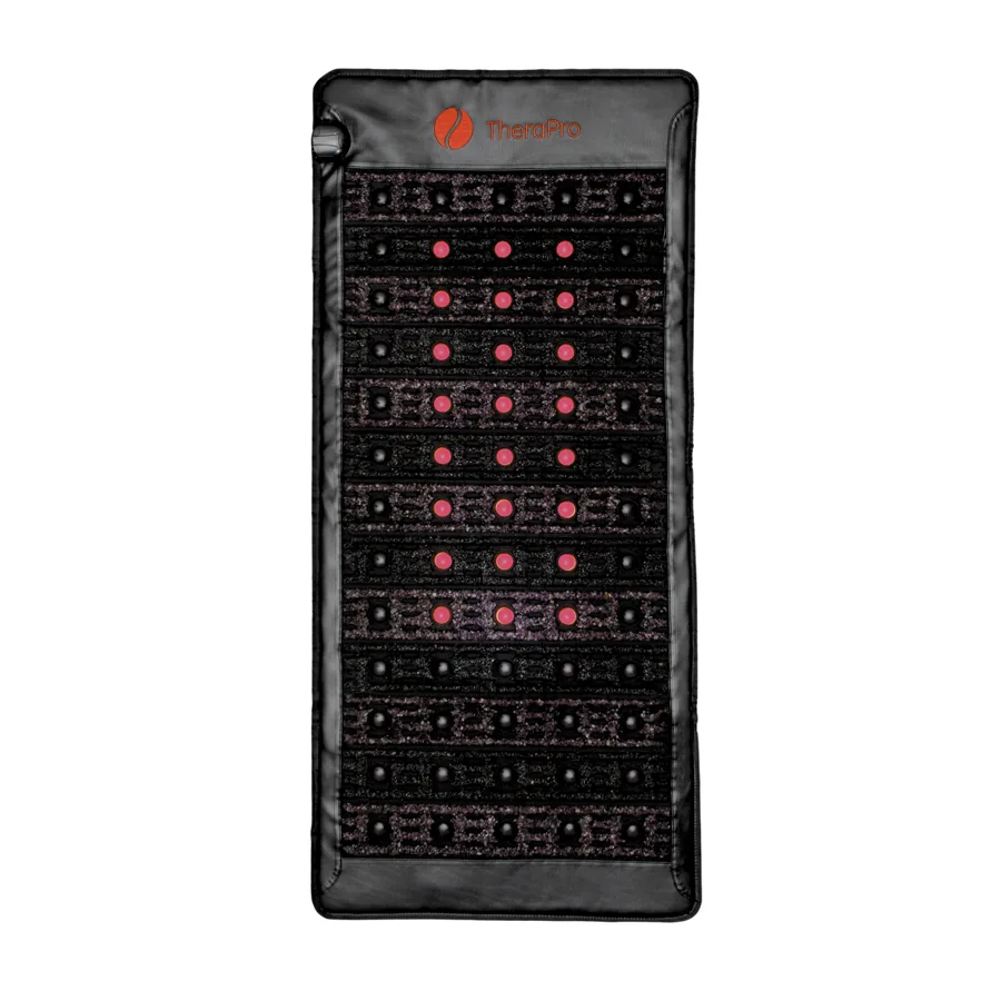 The Therasage TheraPro PEMF infrared red light pad.